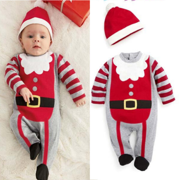 Men and women baby Santa Claus suit - Image 4