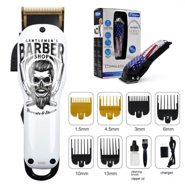 Oil Head Trim Hair Graffiti Hair Scissors Professional Electric Hair Clipper