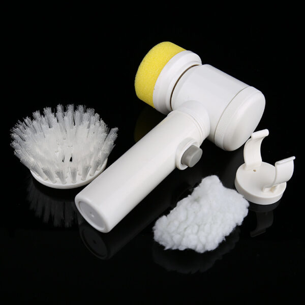 2025 New Electric Spin Scrubber,Bathroom Cleaning Brush Power Scrubber With 5 Replaceable Brush Heads, Electric Cleaning Brush