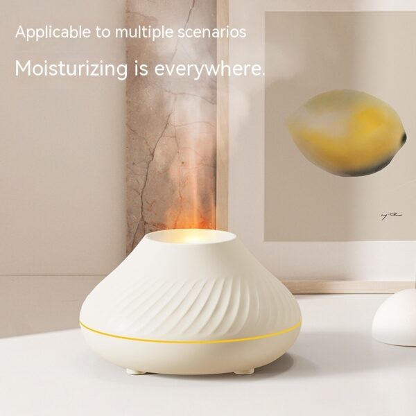 USB Household Small Colorful Flame Aroma Diffuser - Image 2