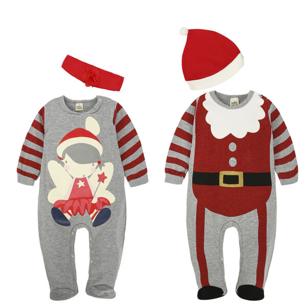 Men and women baby Santa Claus suit - Image 2