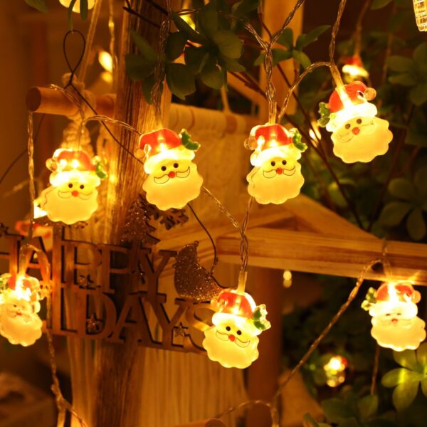 LED Light String Snowman Christmas Tree Decoration