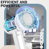 2025 New Electric Spin Scrubber,Bathroom Cleaning Brush Power Scrubber With 5 Replaceable Brush Heads, Electric Cleaning Brush - Image 5