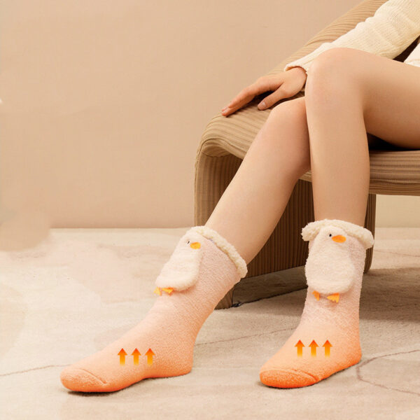 Smart Feet Warmer Electric Heating Socks Warm And Cute