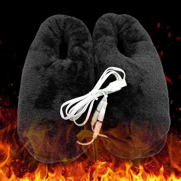 Warmer Heated-Slipper Electric-Feet Portable Winter Soft Home Usb-Pad Cold-Relief-Gift