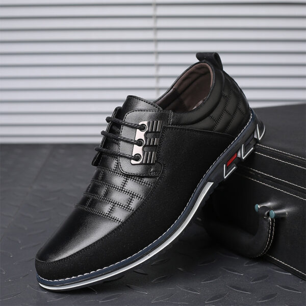 Casual Leather Shoes Men's Shoes British Shoes - Image 6