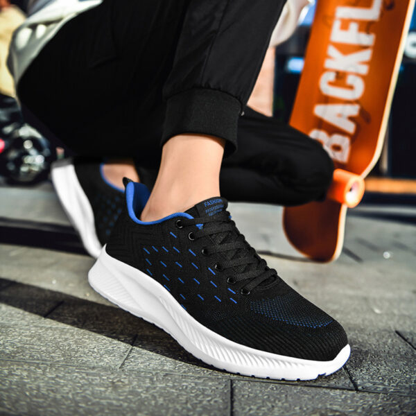 Sports Flying Woven Cold Sticky Ultralight Casual Running Shoes - Image 3