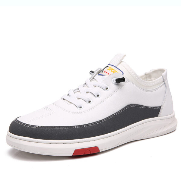 New Men's Shoes Men's Casual Shoes Sneakers White Shoes - Image 2