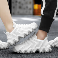 Summer Couple White Shoes Old Shoes Casual Shoes - Image 8