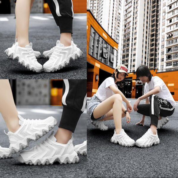 Summer Couple White Shoes Old Shoes Casual Shoes - Image 5