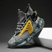 Men's Shoes Sports Shoes Coconut Casual High-top Plus Velvet Shoes Running Shoes - Image 4