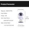 Galaxy Star Projector Starry Sky Night Light Astronaut Lamp Home Room Decor Decoration Bedroom Decorative Luminaires Gift - Image 2