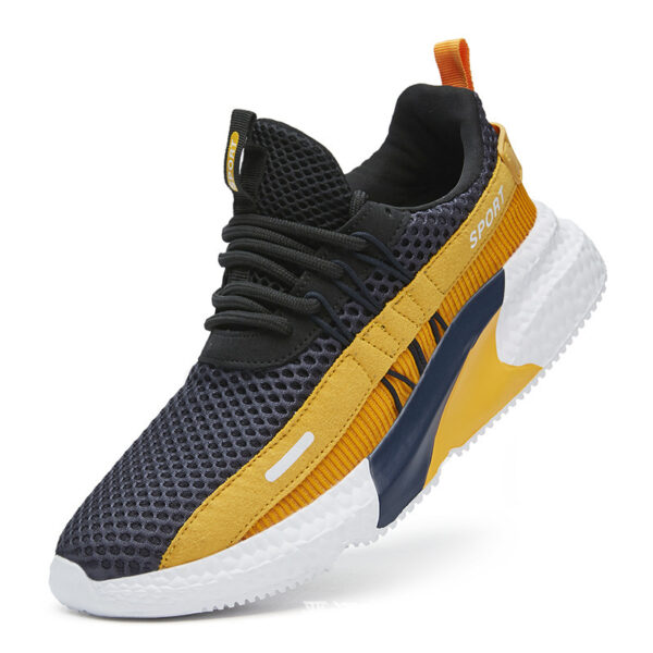 Mesh fashion shoes running shoes men's sports shoes - Image 4