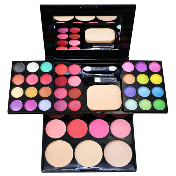 Makeup Box 24 Eyeshadow 8 Lipstick 4 Blush 3 Powder 39 Color Makeup Disc Combination Makeup Tray - Image 6