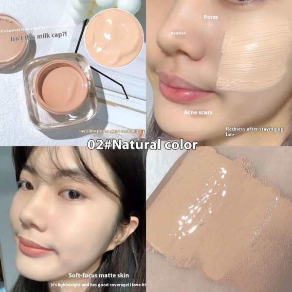 Cream Skin Foundation Cream Makeup Smear-proof Makeup Oil Controlling And Nourishing Concealer - Image 6