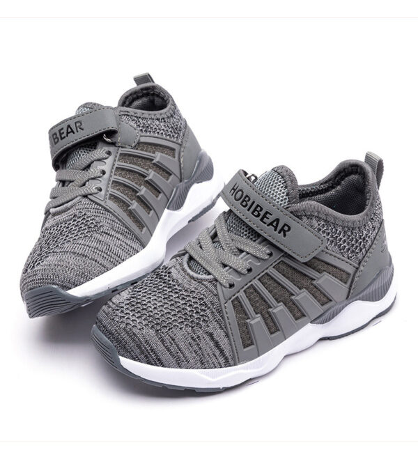 Children's Shoes, Boys' Sports Shoes, Casual Fly-knit Shoes - Image 9