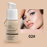 Waterproof Lasting Non Take Off Makeup Concealer Liquid Foundation Beauty Makeup - Image 6