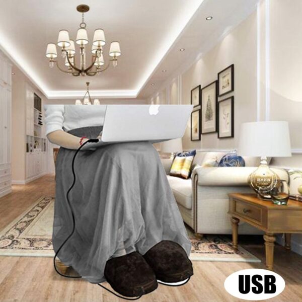 Warmer Heated-Slipper Electric-Feet Portable Winter Soft Home Usb-Pad Cold-Relief-Gift - Image 2