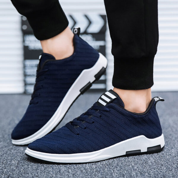 Lace-up Breathable Shoes, Light Sports Casual Shoes, Canvas Shoes, Shoes - Image 3