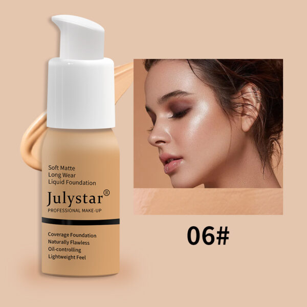 Waterproof Lasting Non Take Off Makeup Concealer Liquid Foundation Beauty Makeup - Image 9