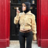 European And American Street Style Short Furry Coat