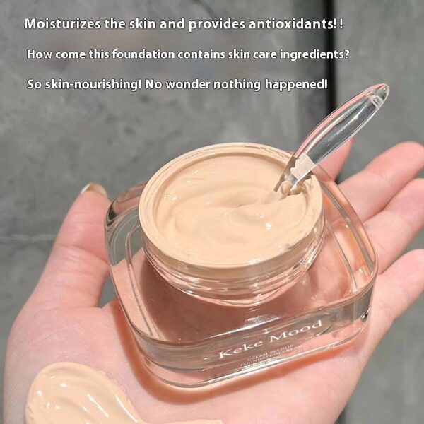 Cream Skin Foundation Cream Makeup Smear-proof Makeup Oil Controlling And Nourishing Concealer - Image 3