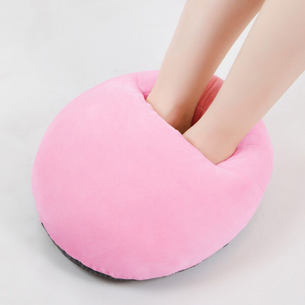 USB Plug-in Power Bank Heating Plush Feet Warmer - Image 2