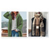 Women's Temperament Thickened Tweed Medium-length Trench Coat - Image 5