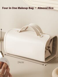 New Folding Cosmetic Bag Large Capacity Portable Handbag Waterproof Travel Storage Washing Bag For Women - Image 6